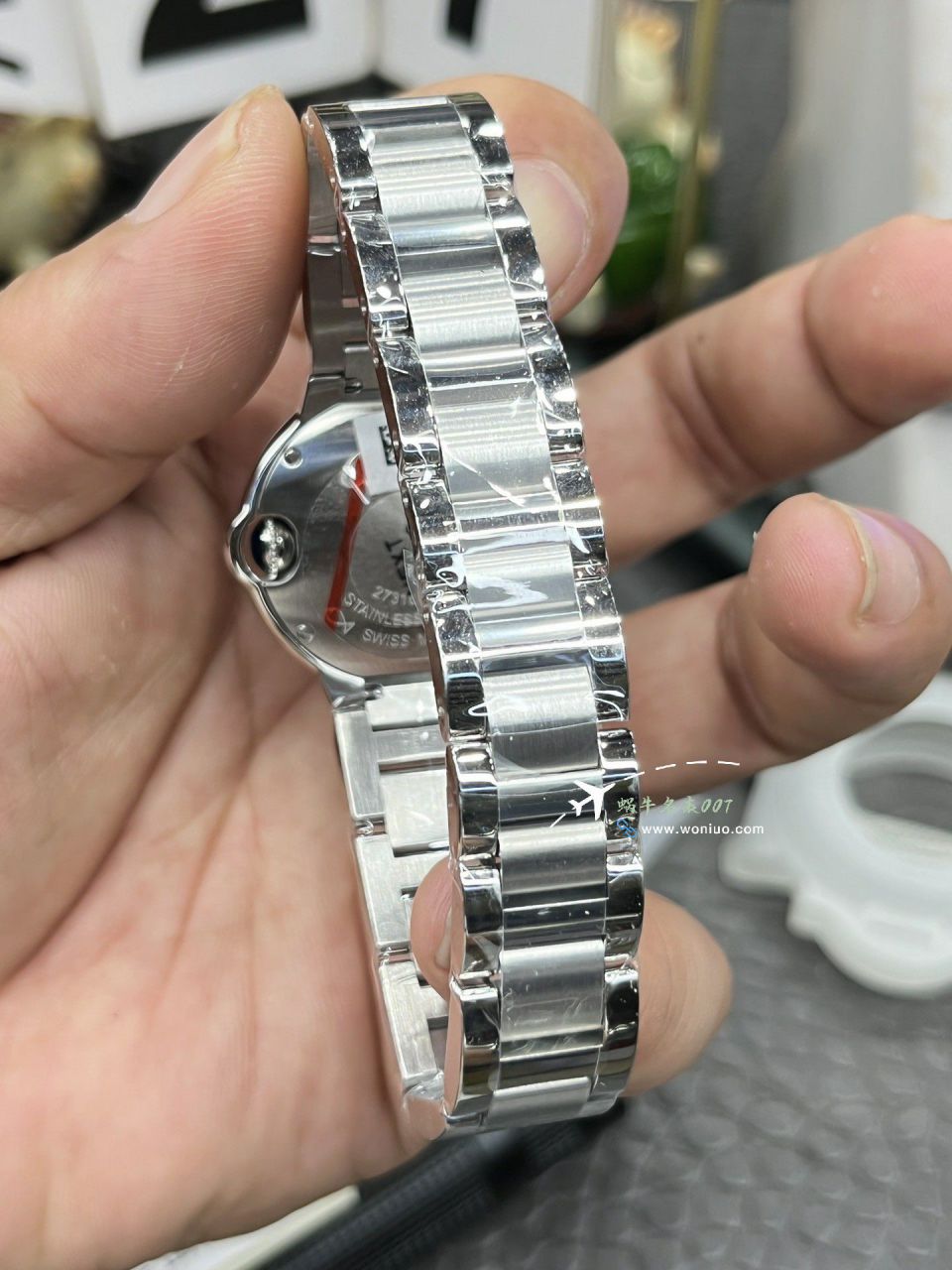 AF Cartier  蓝气球女装28毫米 top 复刻高仿手表W4BB0015，W4BB0029 wrist watch  / K370