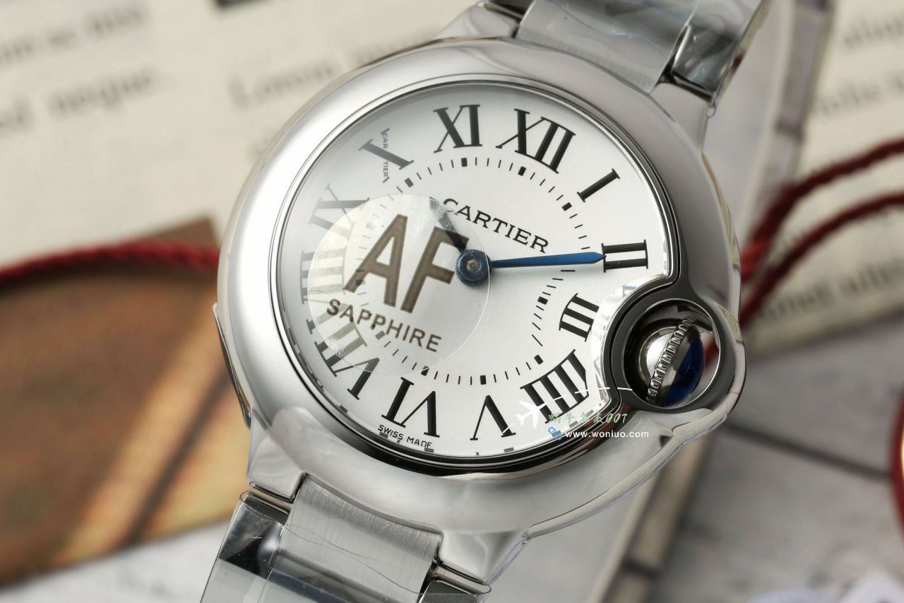 AF Cartier  蓝气球女装28毫米 top 复刻高仿手表W4BB0015，W4BB0029 wrist watch  / K370