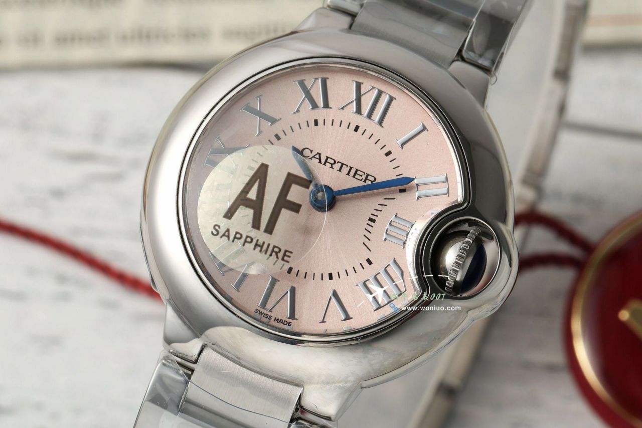 AF Cartier  蓝气球女装28毫米 top 复刻高仿手表W4BB0015，W4BB0029 wrist watch  / K370