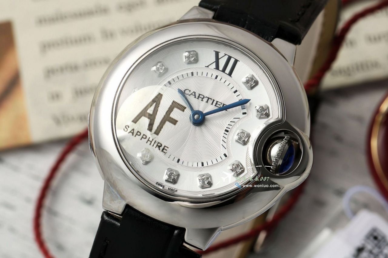 AF Cartier  蓝气球女装28毫米 top 复刻高仿手表W4BB0015，W4BB0029 wrist watch  / K370