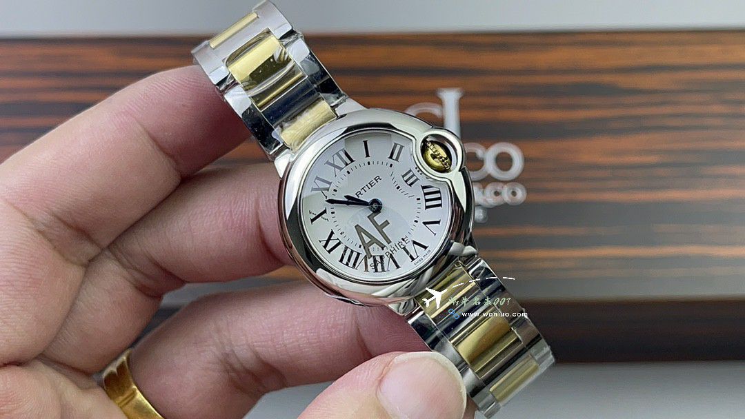 AF Cartier  蓝气球女装28毫米 top 复刻高仿手表W4BB0015，W4BB0029 wrist watch  / K370