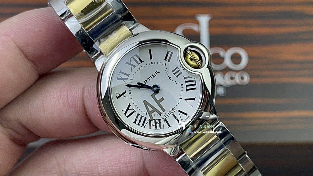 AF Cartier  蓝气球女装28毫米 top 复刻高仿手表W4BB0015，W4BB0029 wrist watch  / K370