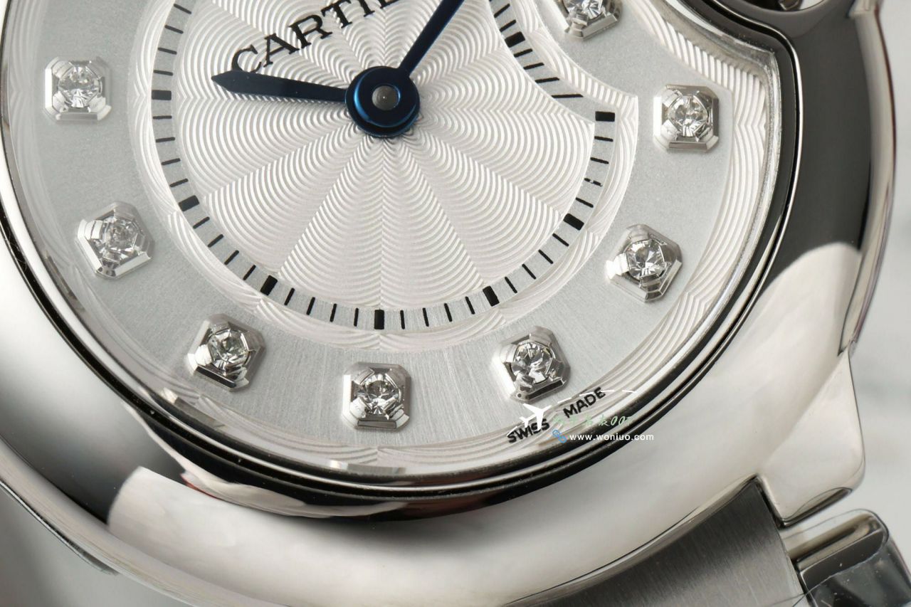 AF Cartier  蓝气球女表28石英一比一高仿复刻手表WSBB0067 wrist watch  