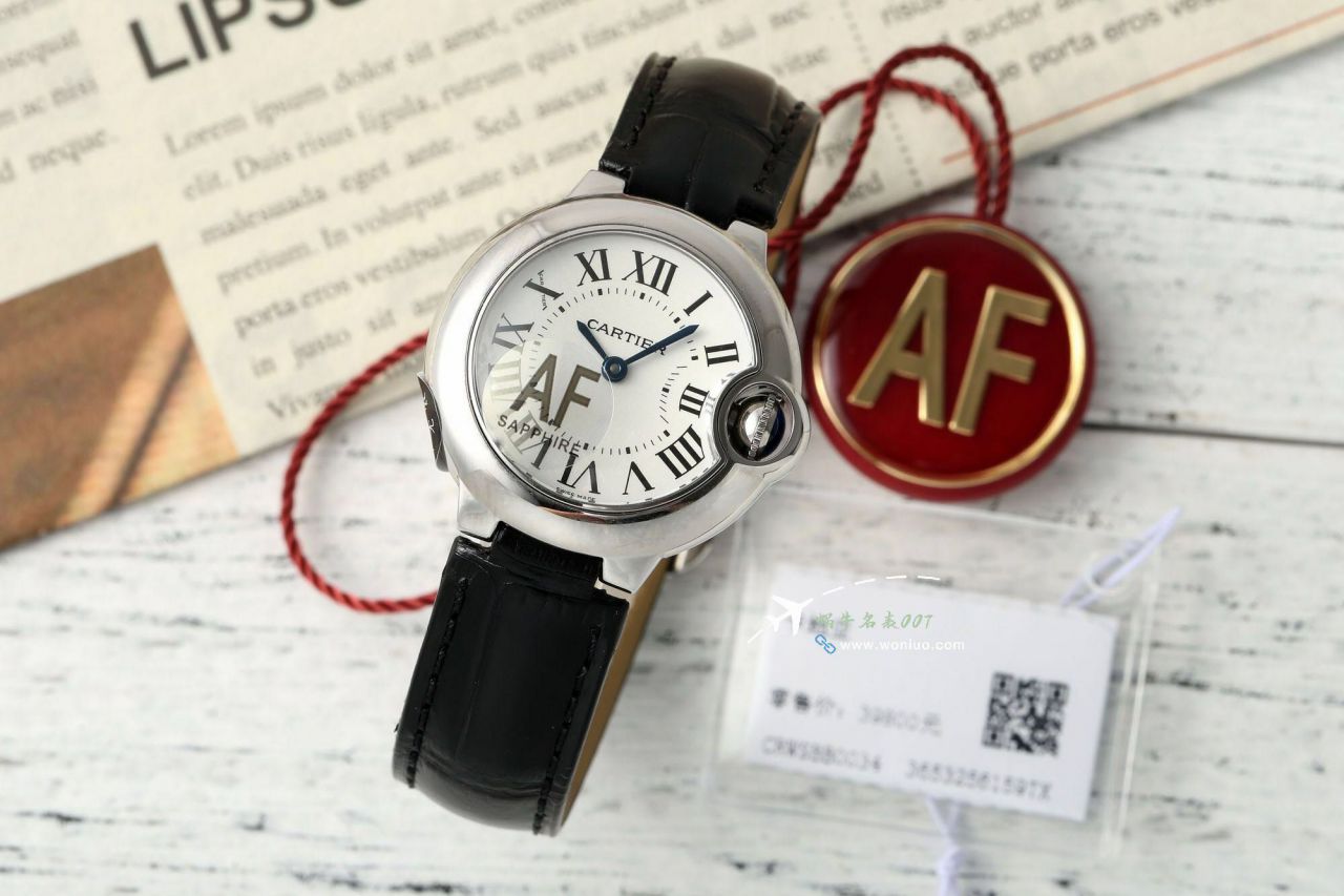 AF Cartier  蓝气球女表28石英一比一高仿复刻手表WSBB0067 wrist watch  / K371