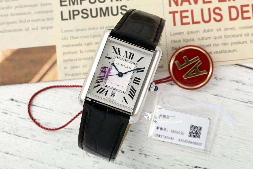 AF Factory  Cartier   top 复刻高仿坦克手表集合W5200028，WSTA0052，WGTA0062 / K375