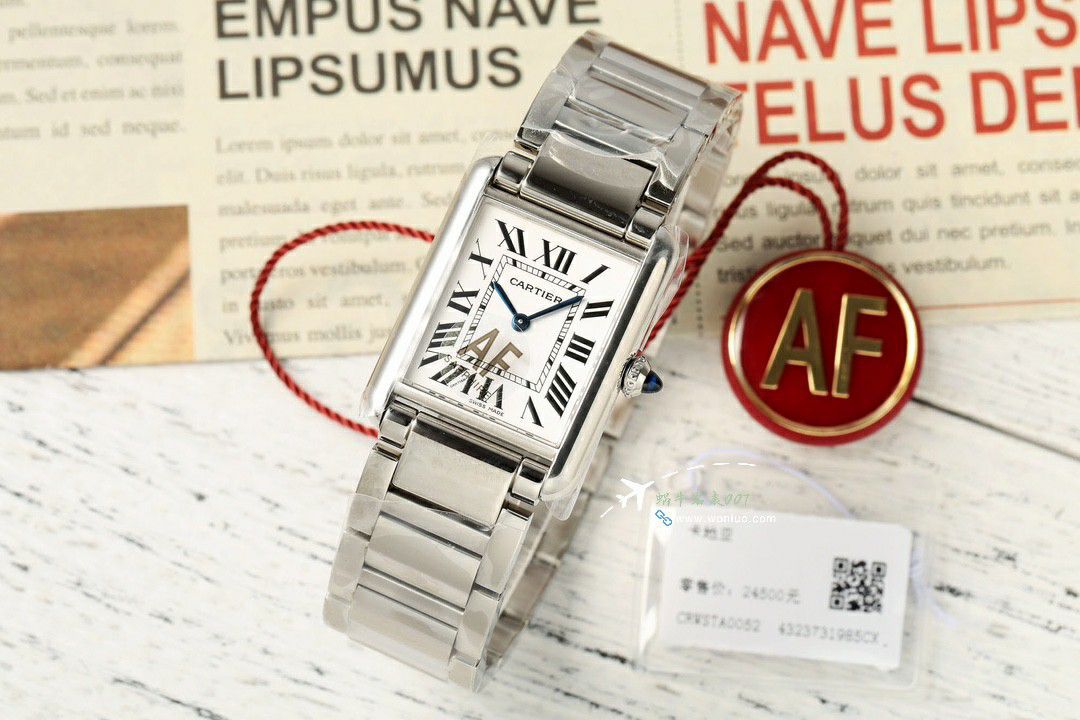 AF Factory  Cartier   top 复刻高仿坦克手表集合W5200028，WSTA0052，WGTA0062 / K375