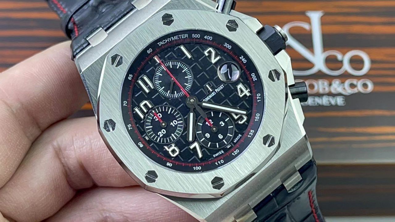 APF Factory Audemars Piguet 超A复刻高仿手表 Royal Oak Offshore 系列26470SO.OO.A002CA.01 wrist watch  / AP289