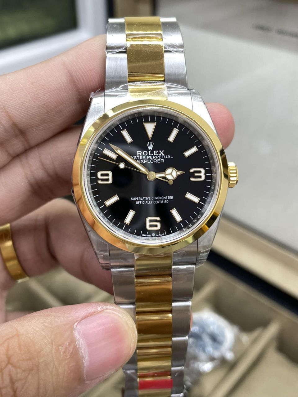 VS Factory  Rolex 探险家一代 top 复刻高仿手表M124273-0001 wrist watch  / R870