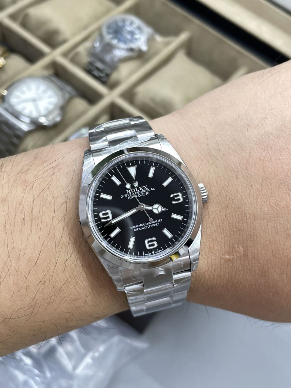 VS Factory  Rolex 探险家一代 top 复刻高仿手表M124273-0001 wrist watch  / R870