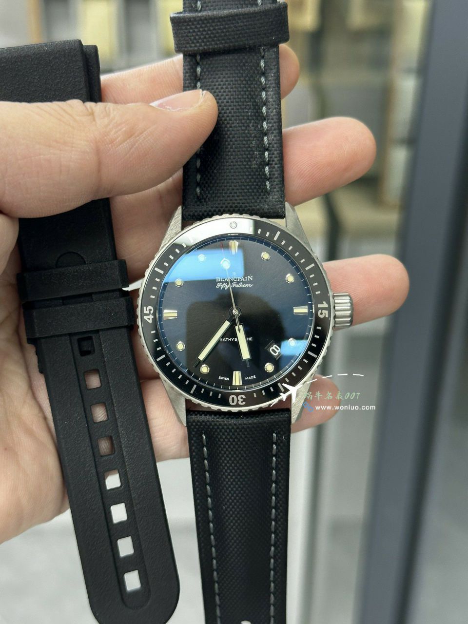 GO/GFBlancpain  Fifty Fathoms  top 复刻高仿手表5005-0153-naba，5000-0240-O52A，5000-1153-H52A wrist watch  / BP078