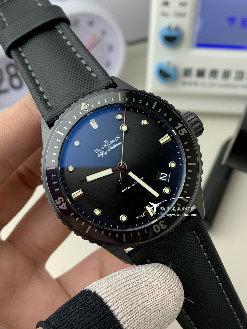 GF/GOBlancpain  Fifty Fathoms 一比一复刻高仿手表5000-0130-B52-B，5000-0130-B52A，5000-0130-B52-B wrist watch  