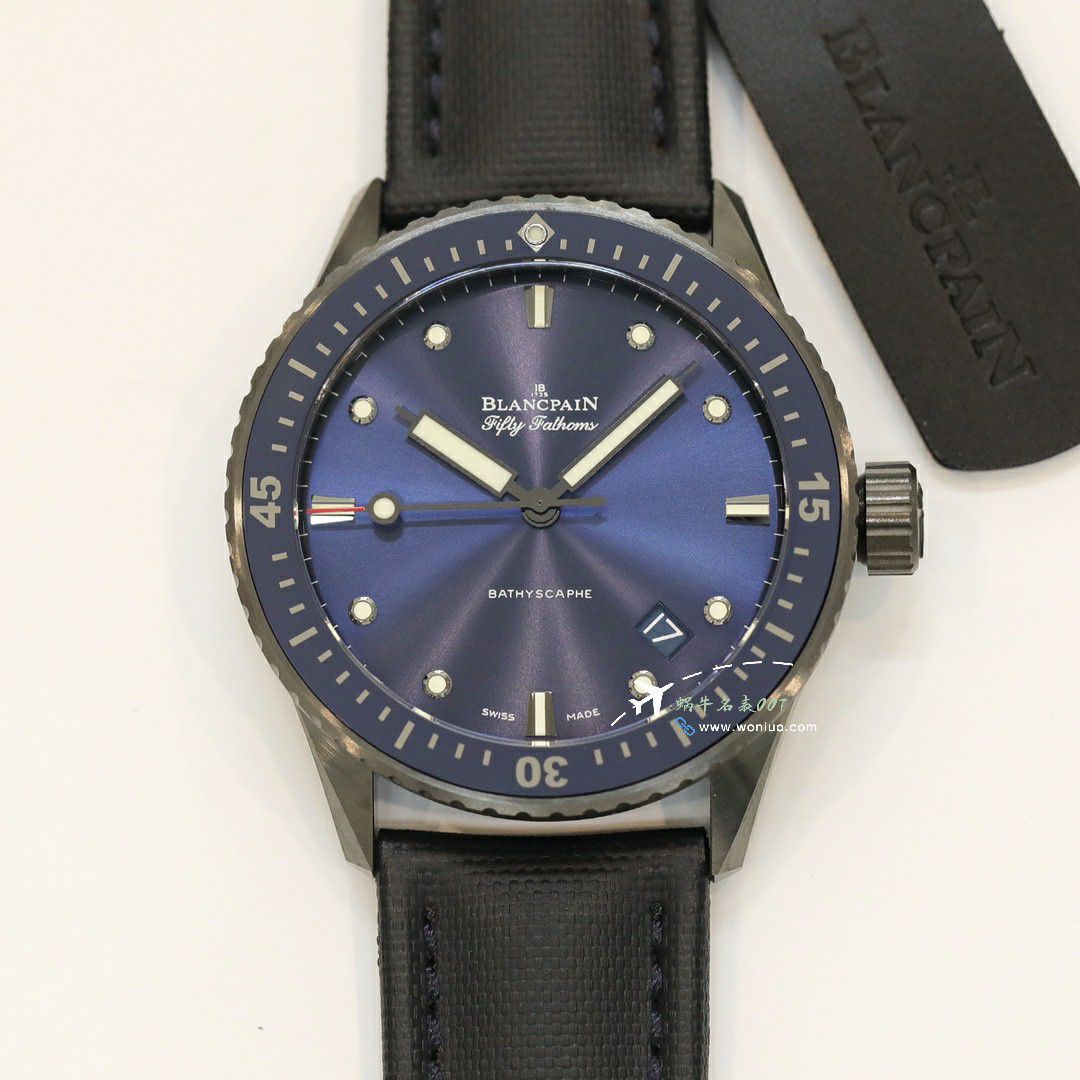 GF/GOBlancpain  Fifty Fathoms 一比一复刻高仿手表5000-0130-B52-B，5000-0130-B52A，5000-0130-B52-B wrist watch  / BP079