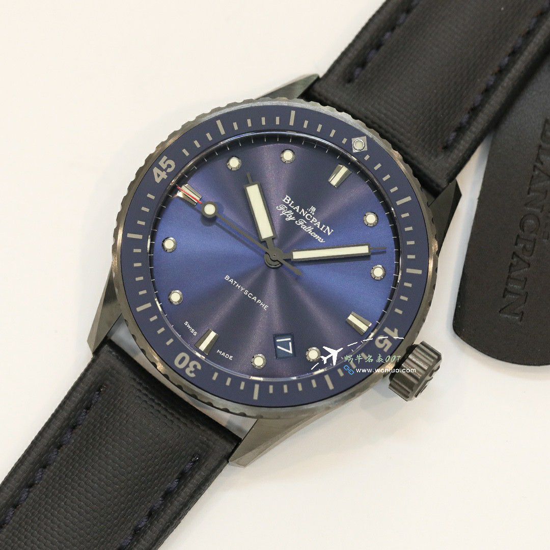 GF/GOBlancpain  Fifty Fathoms 一比一复刻高仿手表5000-0130-B52-B，5000-0130-B52A，5000-0130-B52-B wrist watch  / BP079