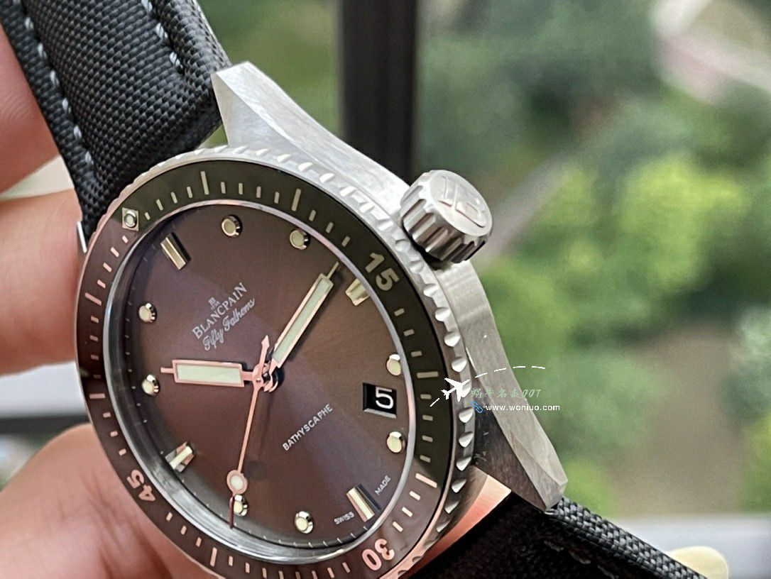 GF/GOBlancpain  Fifty Fathoms 一比一复刻高仿手表5000-0130-B52-B，5000-0130-B52A，5000-0130-B52-B wrist watch  