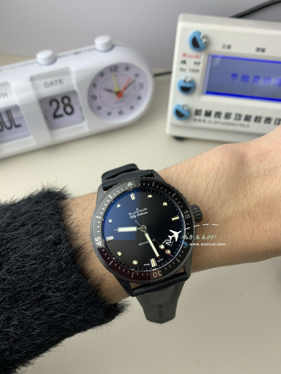 GF/GOBlancpain  Fifty Fathoms 一比一复刻高仿手表5000-0130-B52-B，5000-0130-B52A，5000-0130-B52-B wrist watch  