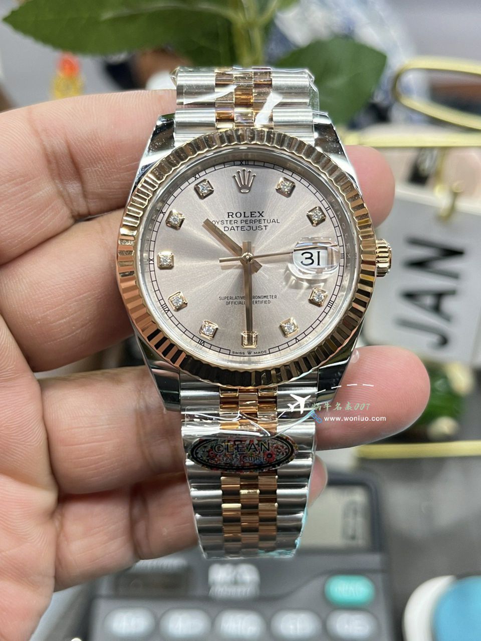 CLEAN Rolex   Datejust 41毫米 top 复刻高仿手表m126334-0022 wrist watch (绿罗&绿萝) / R872