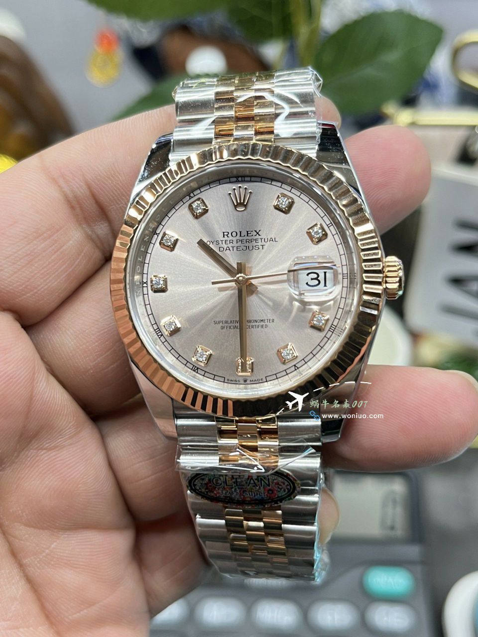 CLEAN Rolex   Datejust 41毫米 top 复刻高仿手表m126334-0022 wrist watch (绿罗&绿萝) / R872