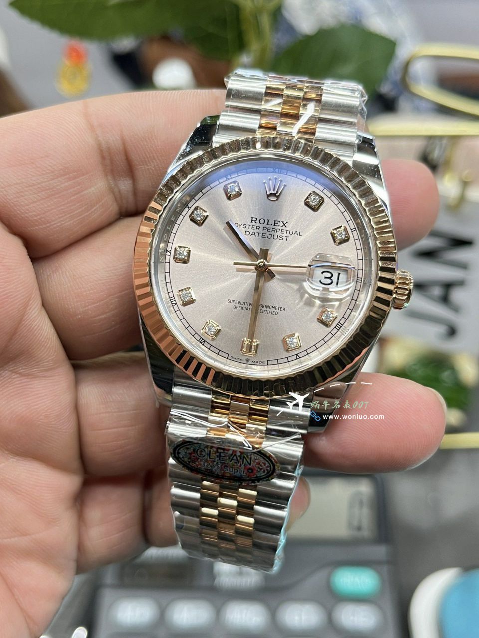 CLEAN Rolex   Datejust 41毫米 top 复刻高仿手表m126334-0022 wrist watch (绿罗&绿萝) 