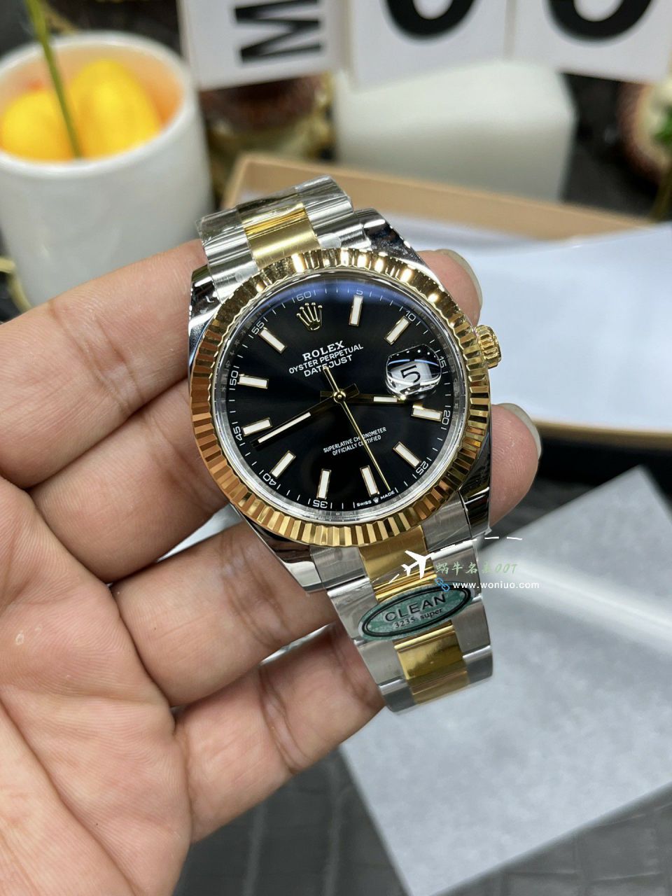 CLEAN Rolex   Datejust 41毫米 top 复刻高仿手表m126334-0022 wrist watch (绿罗&绿萝) 