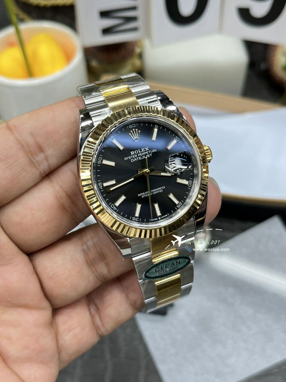 CLEAN Rolex   Datejust 41毫米 top 复刻高仿手表m126334-0022 wrist watch (绿罗&绿萝) 