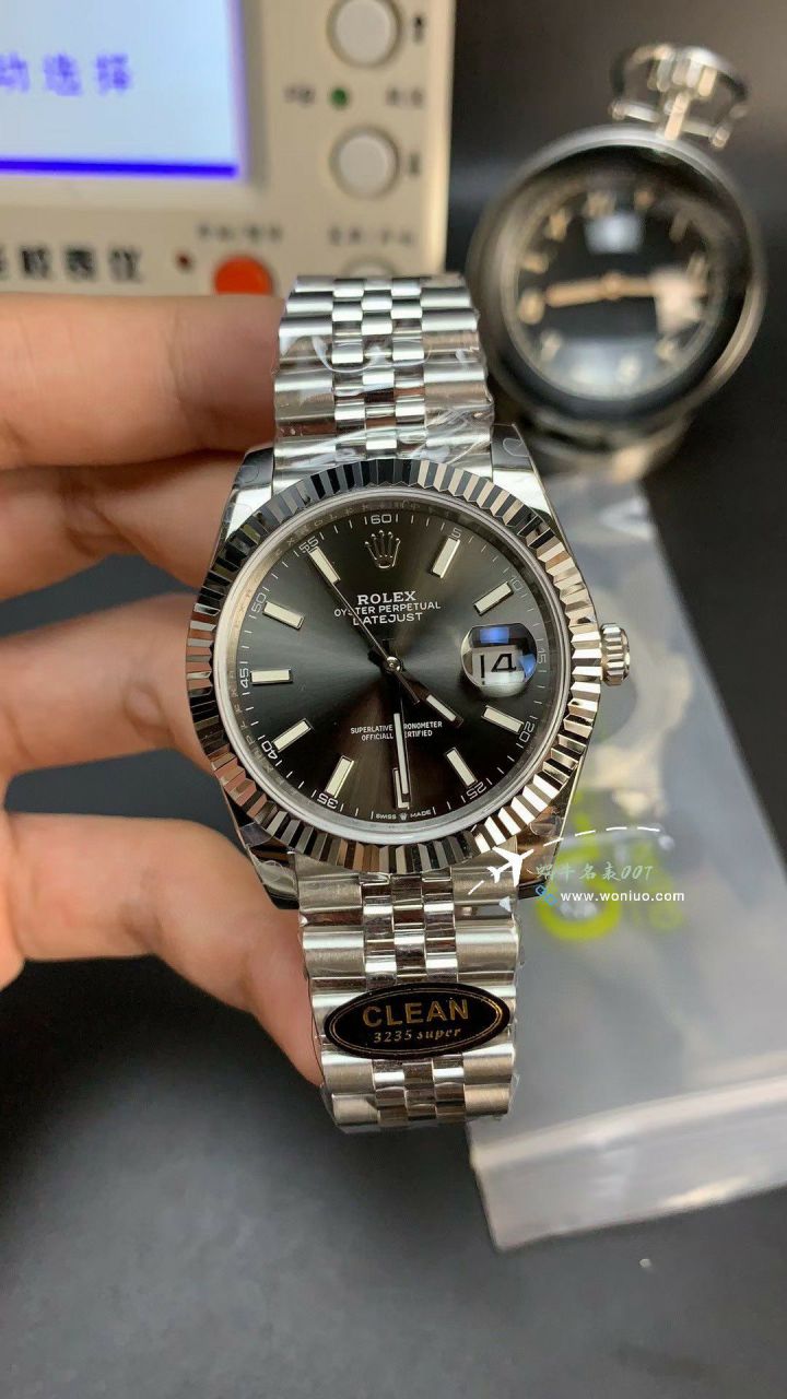 CLEAN Rolex   Datejust 41毫米 top 复刻高仿手表m126334-0022 wrist watch (绿罗&绿萝) / R872