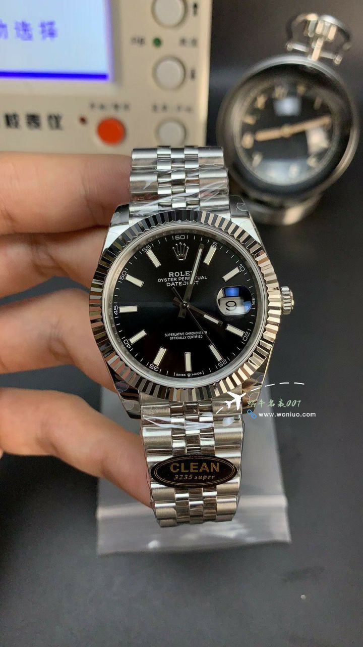 CLEAN Rolex   Datejust 41毫米 top 复刻高仿手表m126334-0022 wrist watch (绿罗&绿萝) 