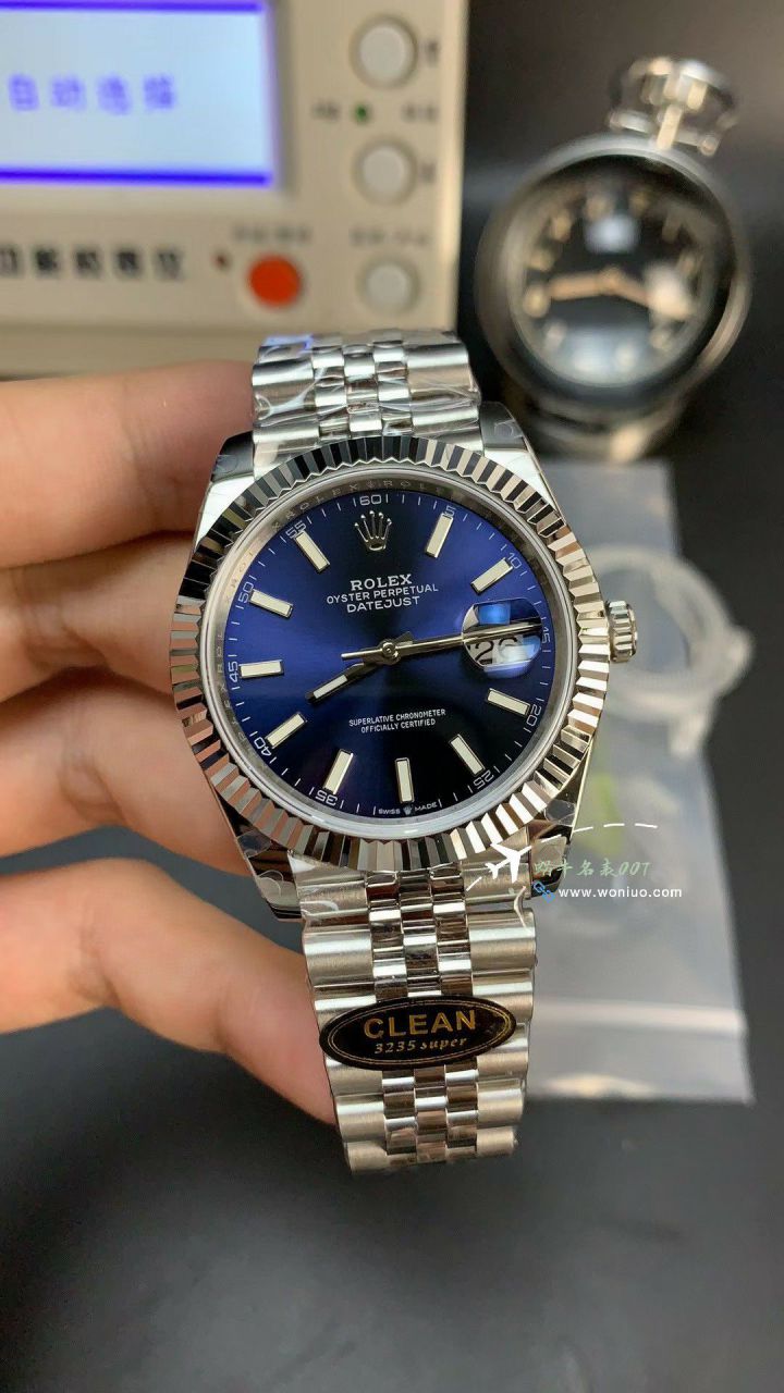 CLEAN Rolex   Datejust 41毫米 top 复刻高仿手表m126334-0022 wrist watch (绿罗&绿萝) 