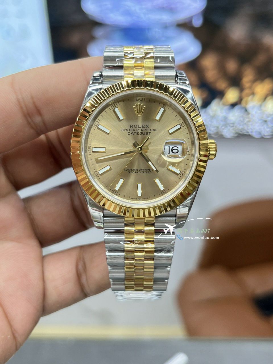 CLEAN Rolex   Datejust 41毫米 top 复刻高仿手表m126334-0022 wrist watch (绿罗&绿萝) 