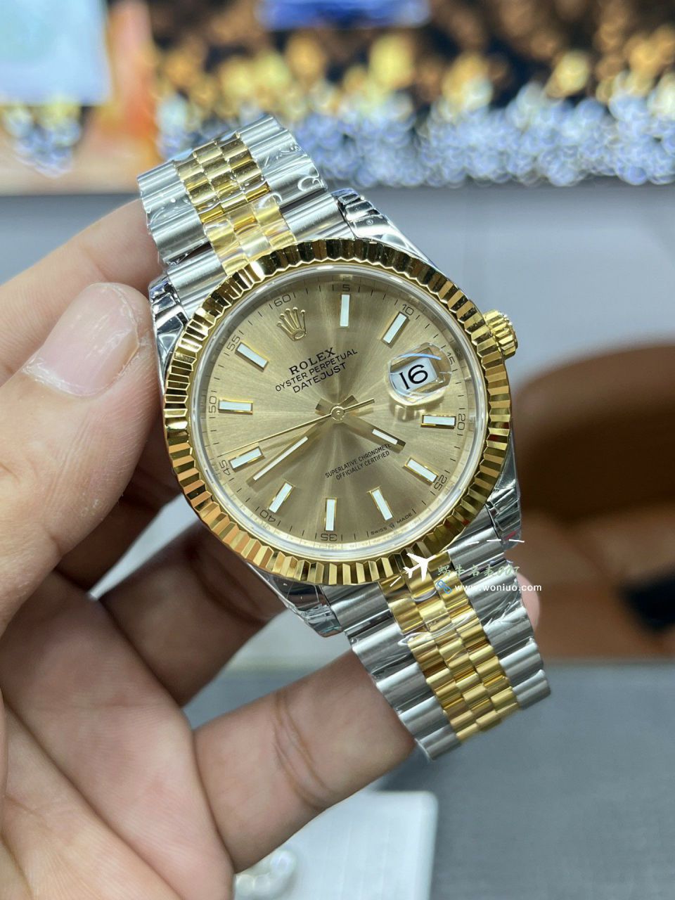 CLEAN Rolex   Datejust 41毫米 top 复刻高仿手表m126334-0022 wrist watch (绿罗&绿萝) 