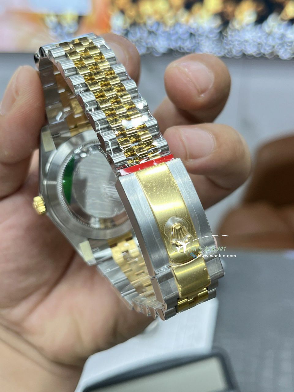 CLEAN Rolex   Datejust 41毫米 top 复刻高仿手表m126334-0022 wrist watch (绿罗&绿萝) 