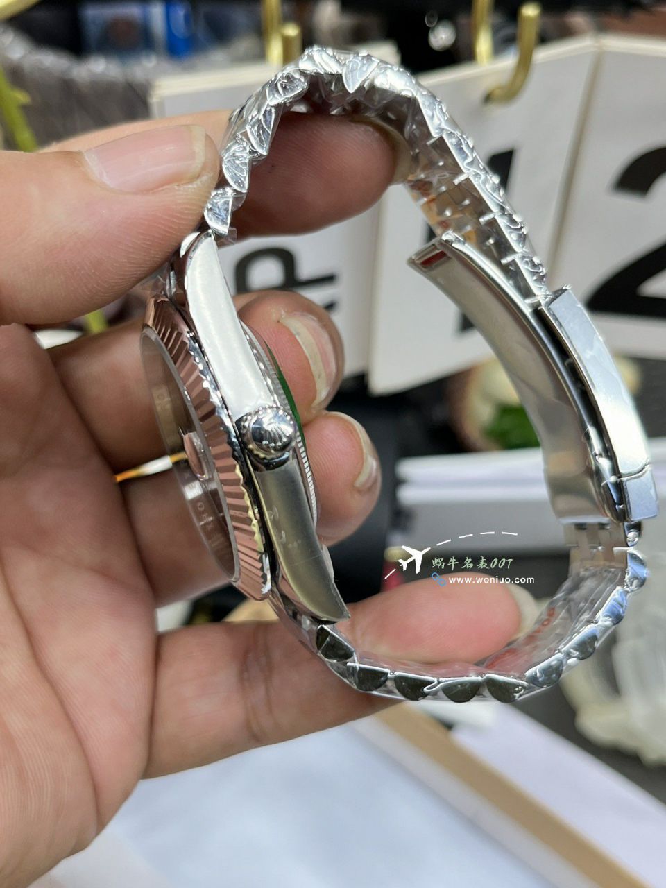 CLEAN Rolex   Datejust 41毫米 top 复刻高仿手表m126334-0022 wrist watch (绿罗&绿萝) / R872