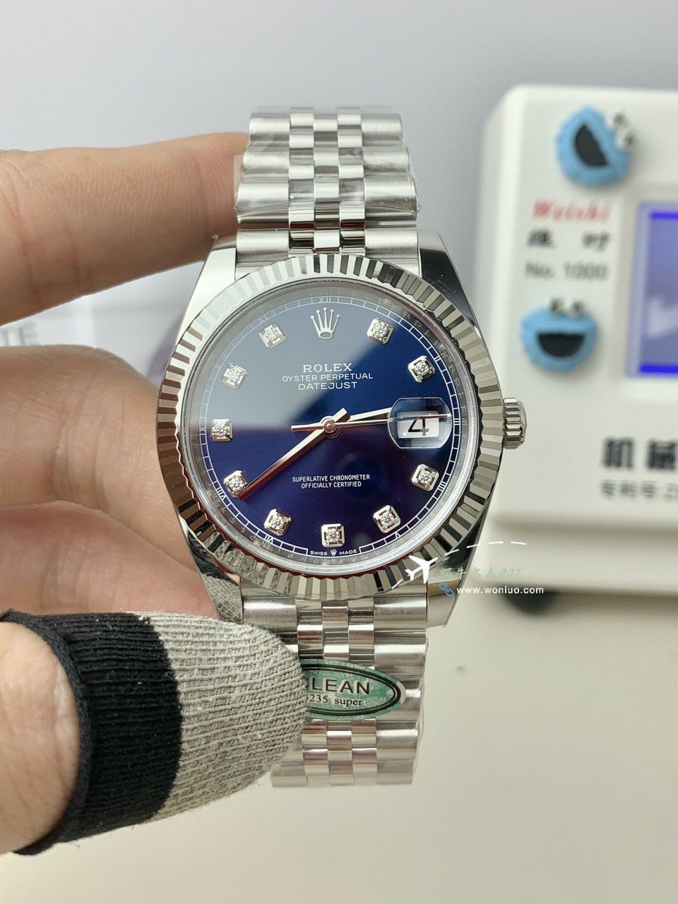 CLEAN Rolex   Datejust 41毫米 top 复刻高仿手表m126334-0022 wrist watch (绿罗&绿萝) / R872