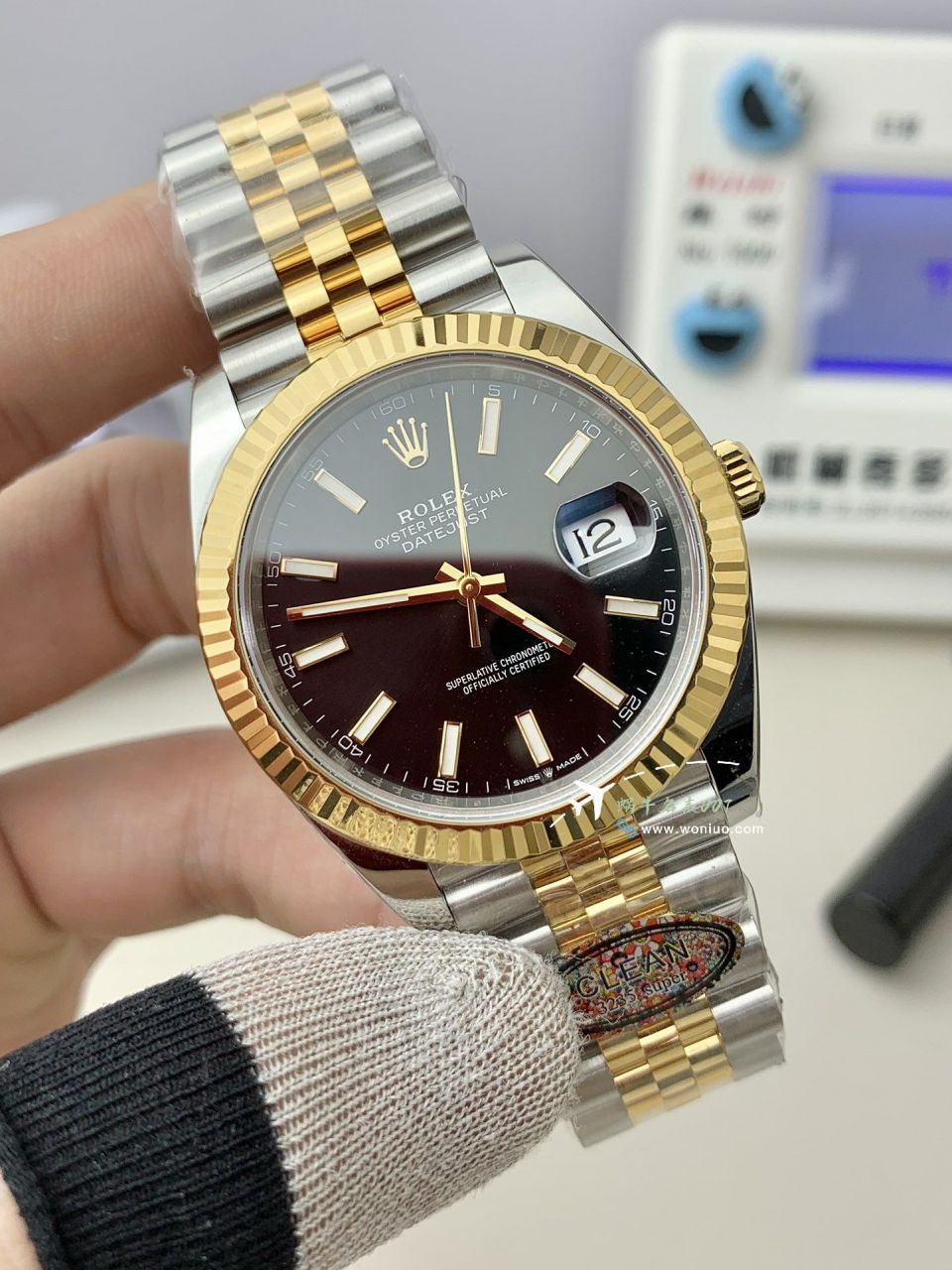 CLEAN Rolex   Datejust 41毫米 top 复刻高仿手表m126334-0022 wrist watch (绿罗&绿萝) 