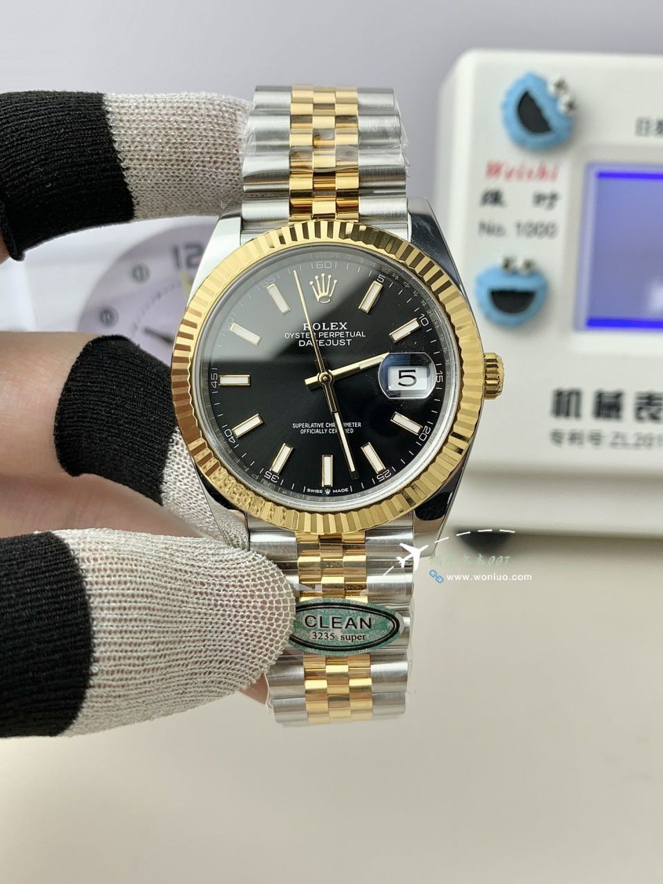 CLEAN Rolex   Datejust 41毫米 top 复刻高仿手表m126334-0022 wrist watch (绿罗&绿萝) 