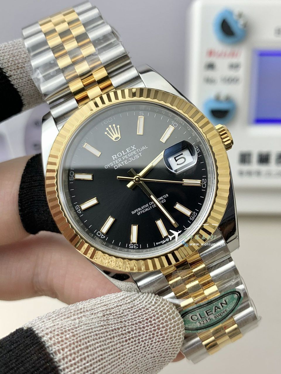 CLEAN Rolex   Datejust 41毫米 top 复刻高仿手表m126334-0022 wrist watch (绿罗&绿萝) / R872