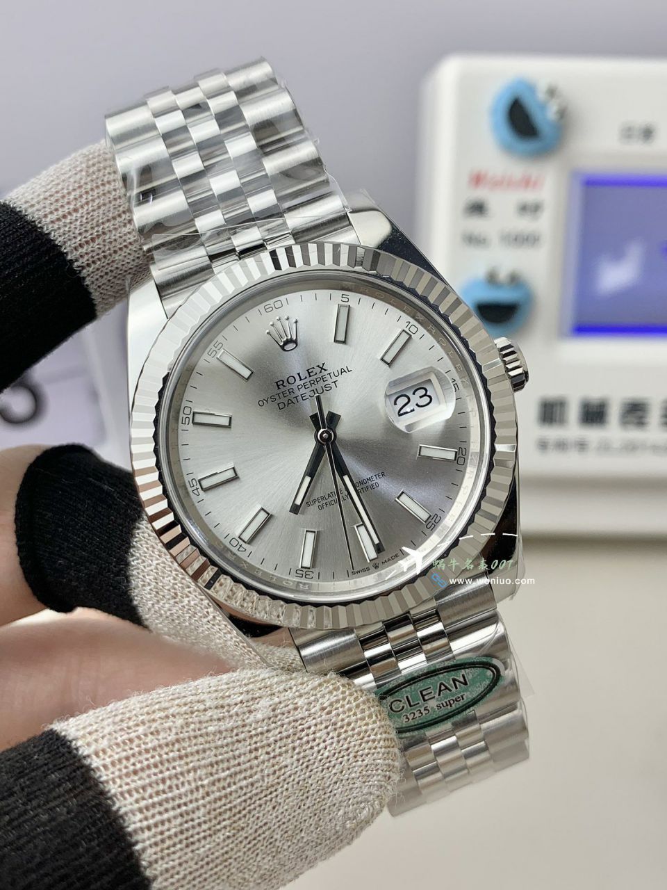 CLEAN Rolex   Datejust 41毫米 top 复刻高仿手表m126334-0022 wrist watch (绿罗&绿萝) / R872