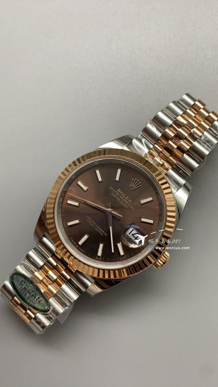 CLEAN Rolex   Datejust 41毫米 top 复刻高仿手表m126334-0022 wrist watch (绿罗&绿萝) / R872