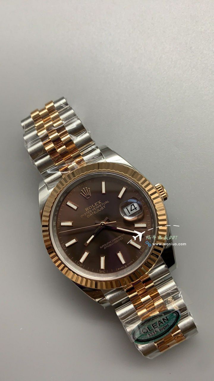 CLEAN Rolex   Datejust 41毫米 top 复刻高仿手表m126334-0022 wrist watch (绿罗&绿萝) / R872