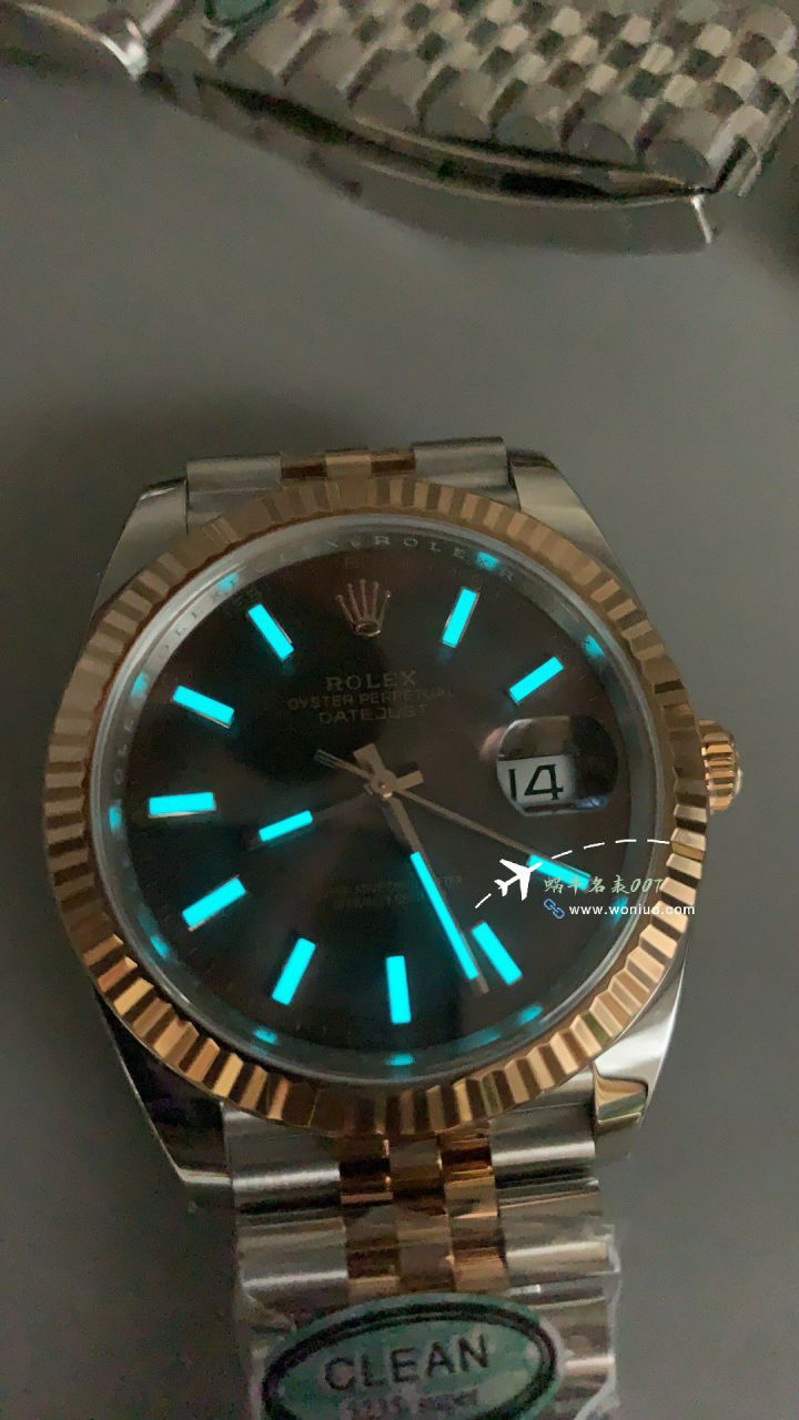 CLEAN Rolex   Datejust 41毫米 top 复刻高仿手表m126334-0022 wrist watch (绿罗&绿萝) / R872