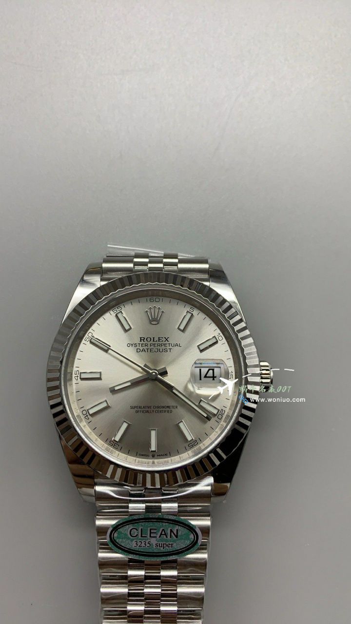 CLEAN Rolex   Datejust 41毫米 top 复刻高仿手表m126334-0022 wrist watch (绿罗&绿萝) / R872