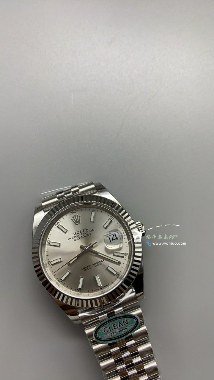 CLEAN Rolex   Datejust 41毫米 top 复刻高仿手表m126334-0022 wrist watch (绿罗&绿萝) 