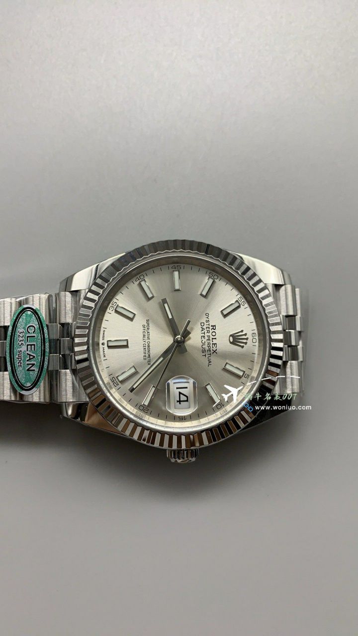 CLEAN Rolex   Datejust 41毫米 top 复刻高仿手表m126334-0022 wrist watch (绿罗&绿萝) 