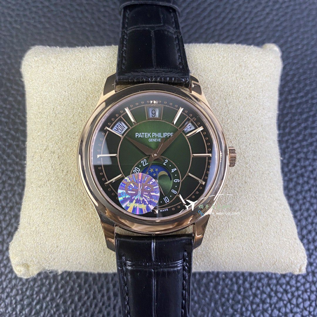 GR厂百达翡丽复杂功能时计顶级复刻高仿手表5205R-011腕表 