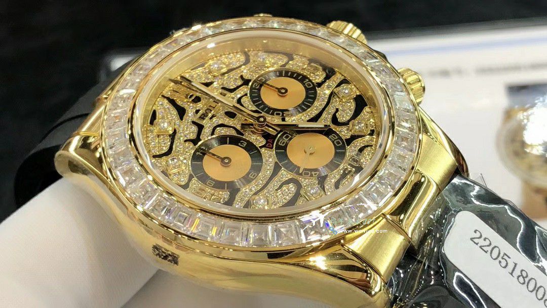 高端 copy customized  Rolex  Cosmograph Daytona 黄金虎 Ditongna 复刻高仿手表116588 TBR wrist watch  