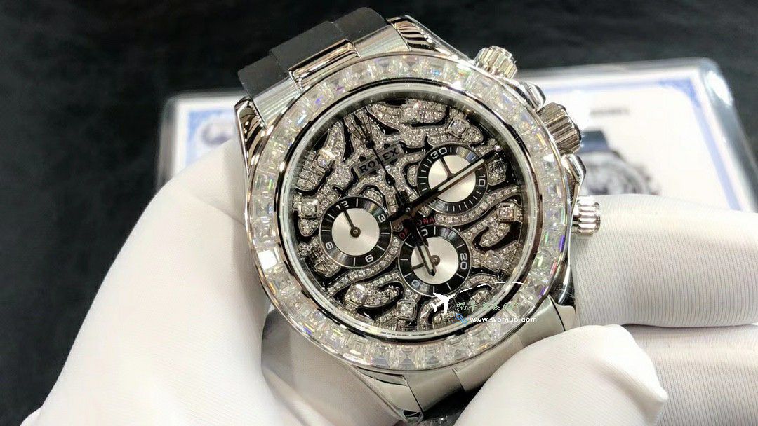 高端 copy customized  Rolex  Cosmograph Daytona 黄金虎 Ditongna 复刻高仿手表116588 TBR wrist watch  