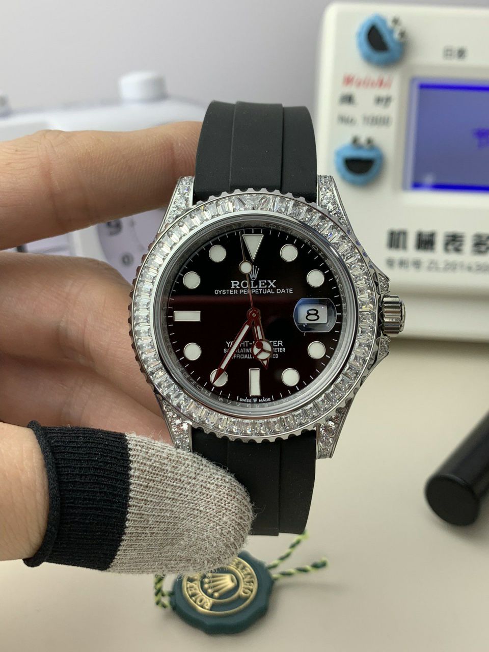 JVS Rolex  Yacht-Master VIP隐藏款满天星复刻高仿M226679TBR，M226679TBR-0001 wrist watch  / R886