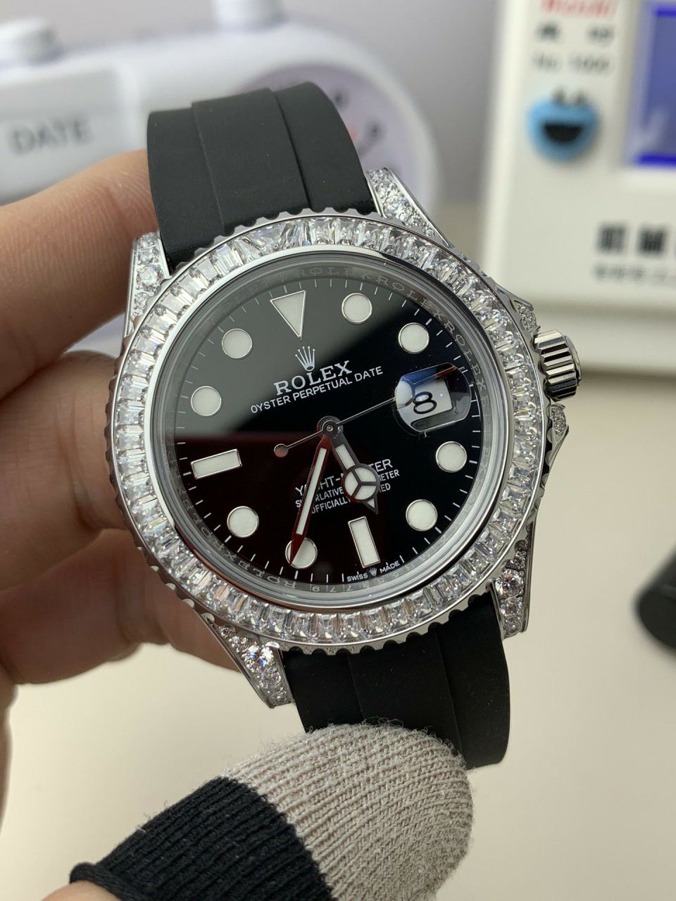 JVS Rolex  Yacht-Master VIP隐藏款满天星复刻高仿M226679TBR，M226679TBR-0001 wrist watch  