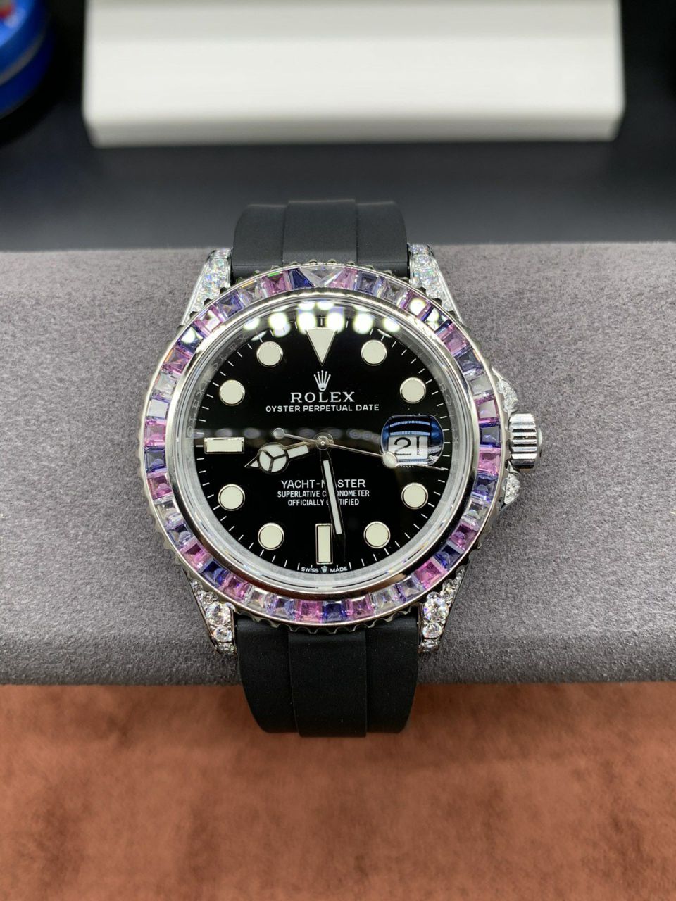 JVS Rolex  Yacht-Master VIP隐藏款满天星复刻高仿M226679TBR，M226679TBR-0001 wrist watch  / R886