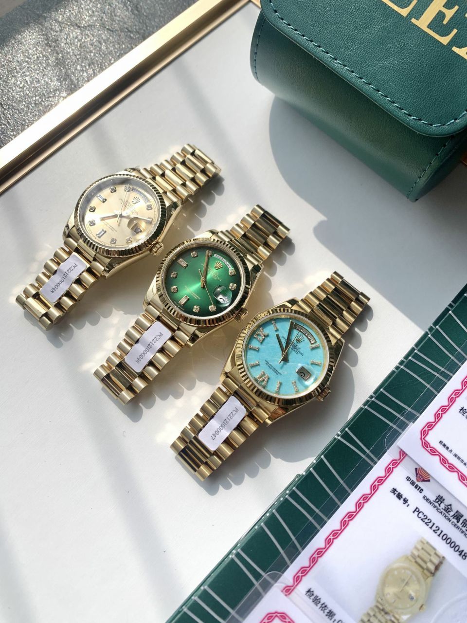 顶配 copy customized  Rolex  Day-Date 型复刻高仿m128238-0008 wrist watch  