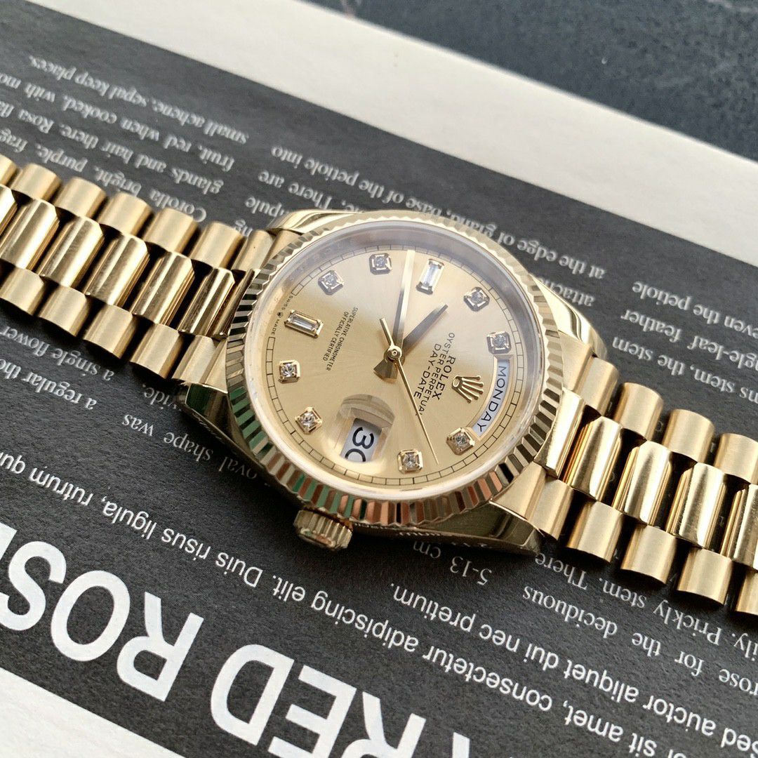 顶配 copy customized  Rolex  Day-Date 型复刻高仿m128238-0008 wrist watch  